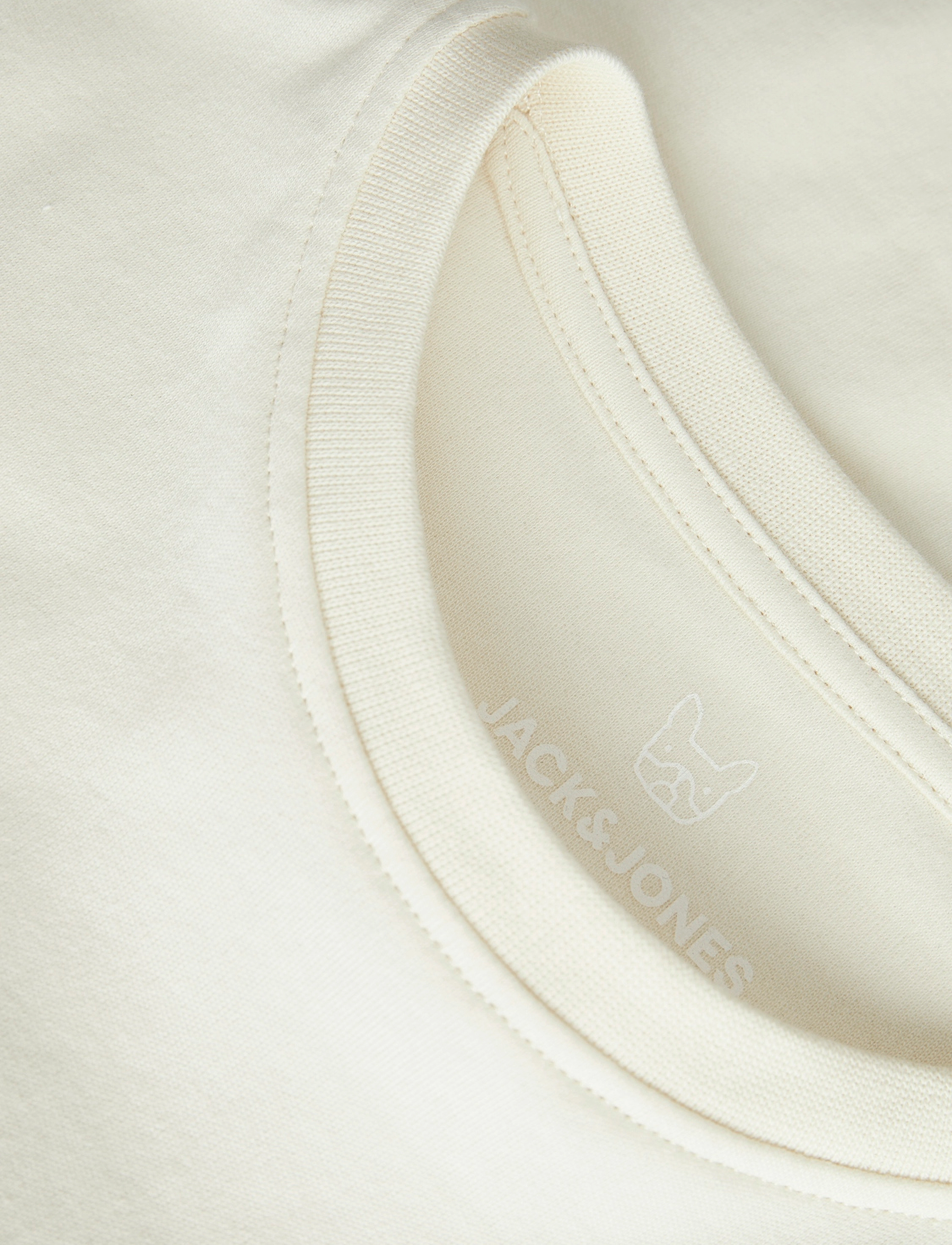 Jack & Jones - JORGREENPOINT BACK GRAPHIC TEE SS LN JNR - buttercream - 3
