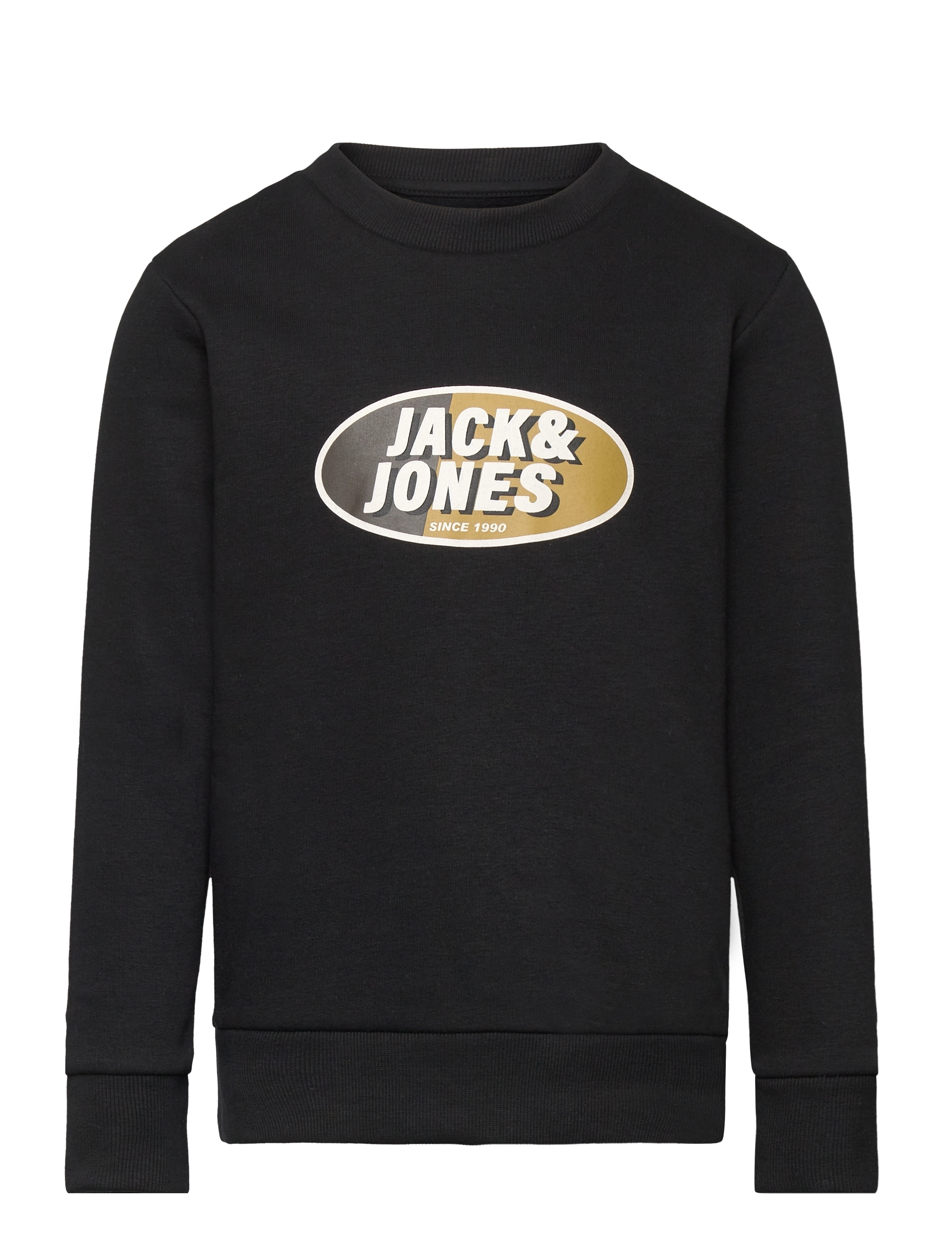 Jack & Jones JCORAY COLOR SWEAT CREW NECK FST JNR - Kleidung - BLACK / black