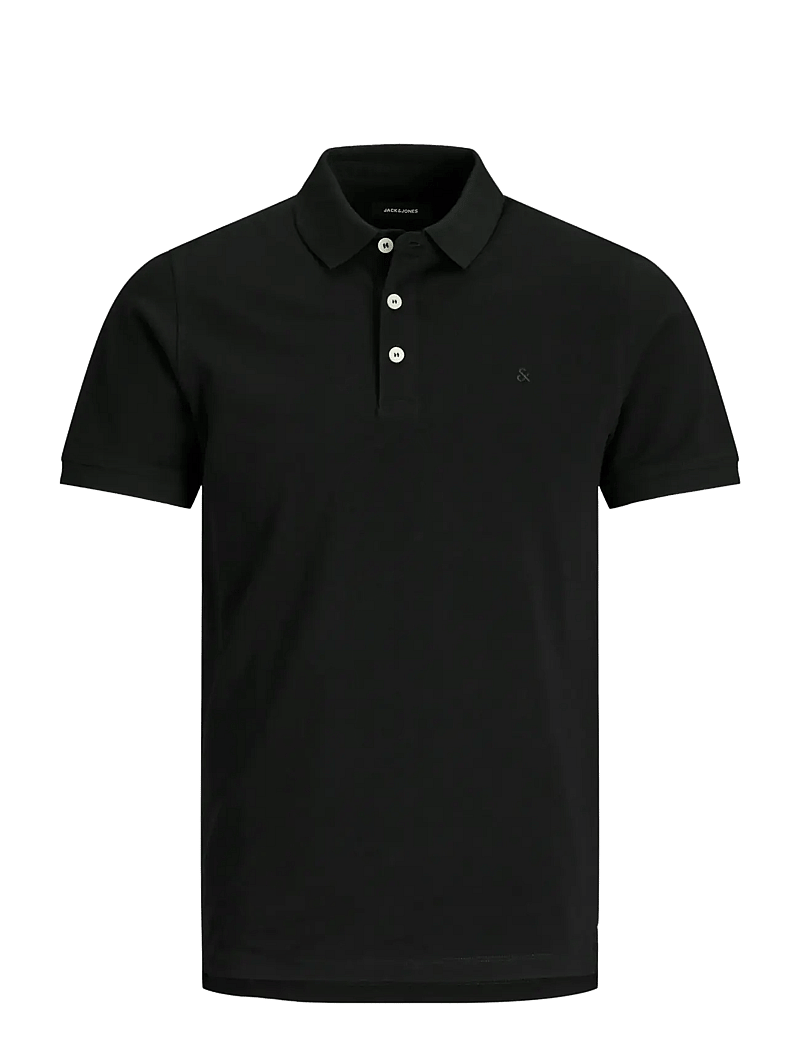 Jack & Jones - JJEPAULOS POLO SS NOOS JNR - lühikeste varrukatega polod - black - 1