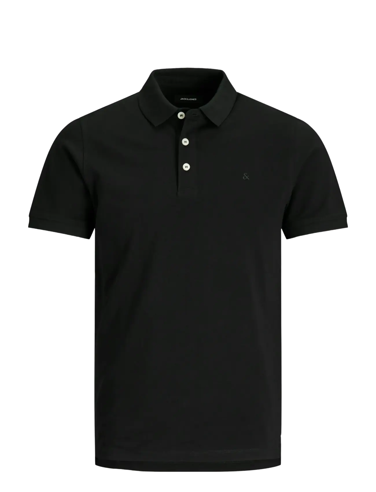 Jack & Jones JJEPAULOS POLO SS NOOS JNR - 4 for 3 - BLACK / black