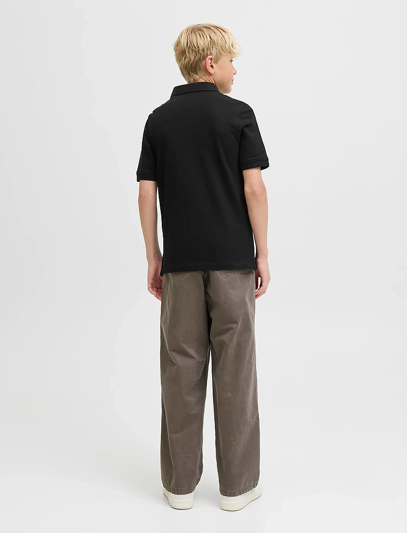 Jack & Jones - JJEPAULOS POLO SS NOOS JNR - lühikeste varrukatega polod - black - 2