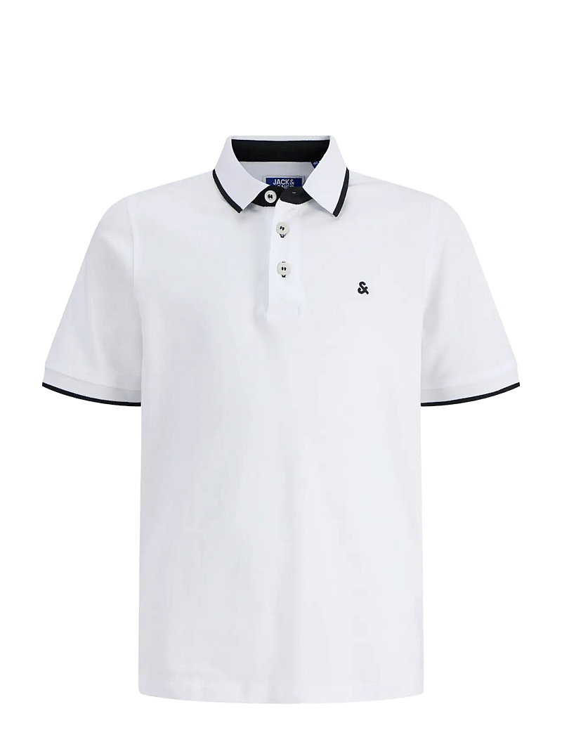 Jack & Jones - JJEPAULOS POLO SS NOOS JNR - kurzärmelig - white - 1
