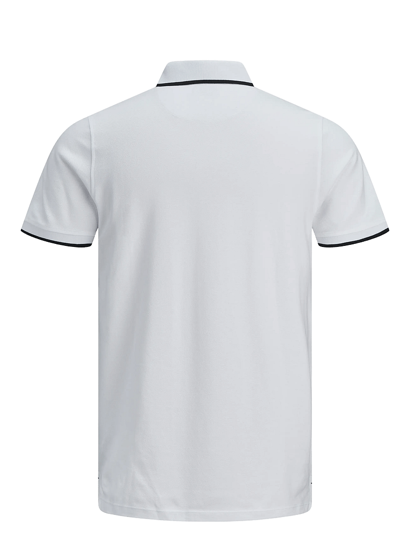 Jack & Jones - JJEPAULOS POLO SS NOOS JNR - kurzärmelig - white - 2