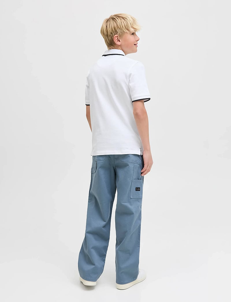 Jack & Jones - JJEPAULOS POLO SS NOOS JNR - kurzärmelig - white - 3