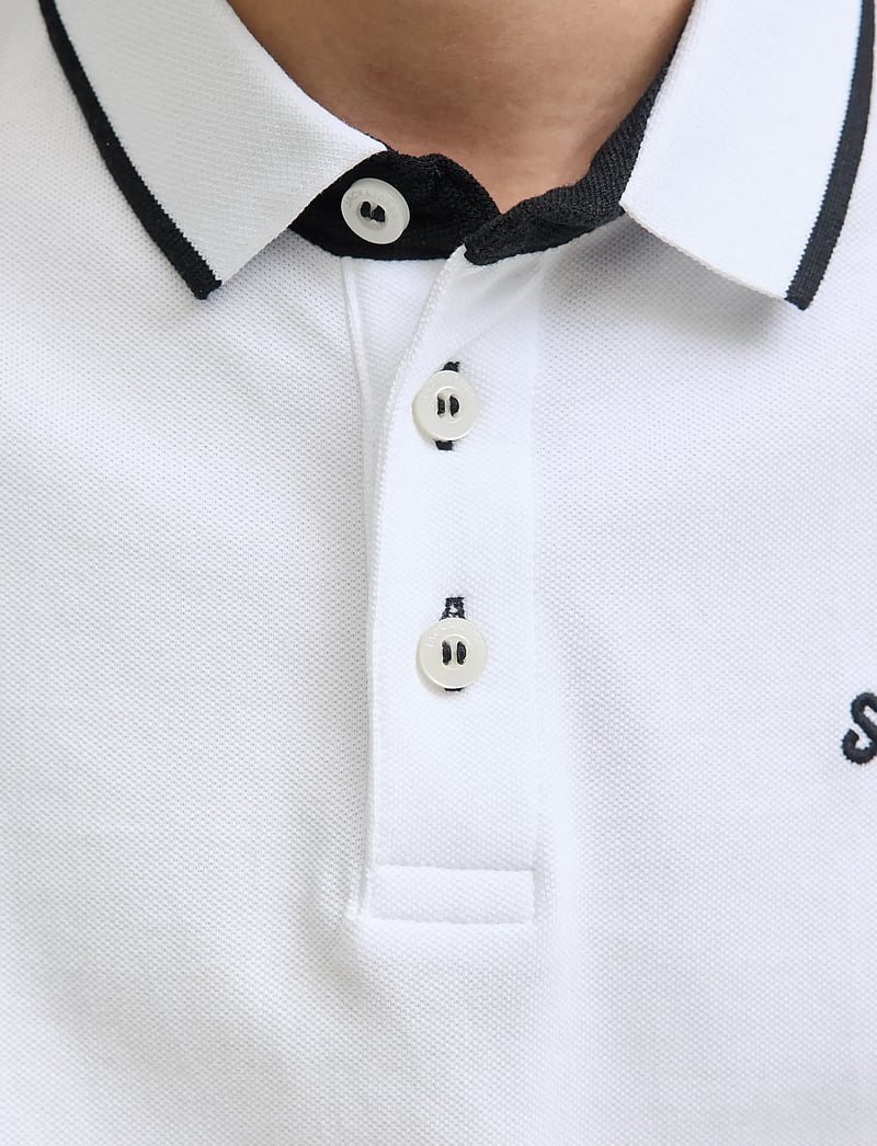 Jack & Jones - JJEPAULOS POLO SS NOOS JNR - kurzärmelig - white - 5