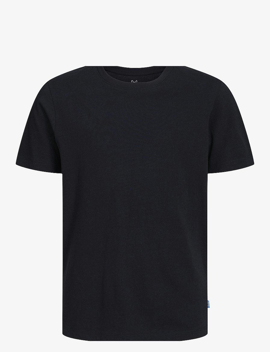 Jack & Jones - JJEORGANIC BASIC TEE SS 3PK MP NOOS JNR - kortärmade t-shirts - black - 1