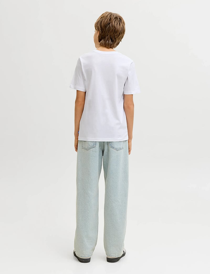 Jack & Jones - JJEORGANIC BASIC TEE SS 3PK MP NOOS JNR - marškinėliai trumpomis rankovėmis - white - 3