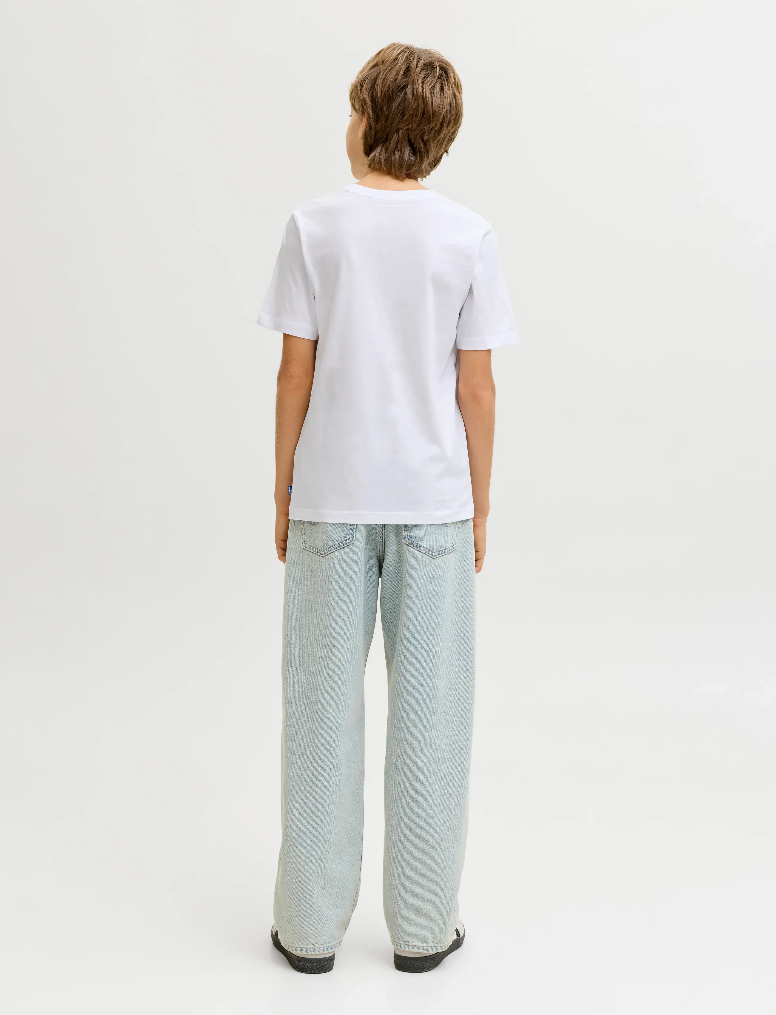 Jack & Jones - JJEORGANIC BASIC TEE SS 3PK MP NOOS JNR - t-krekli ar īsām piedurknēm - white - 3