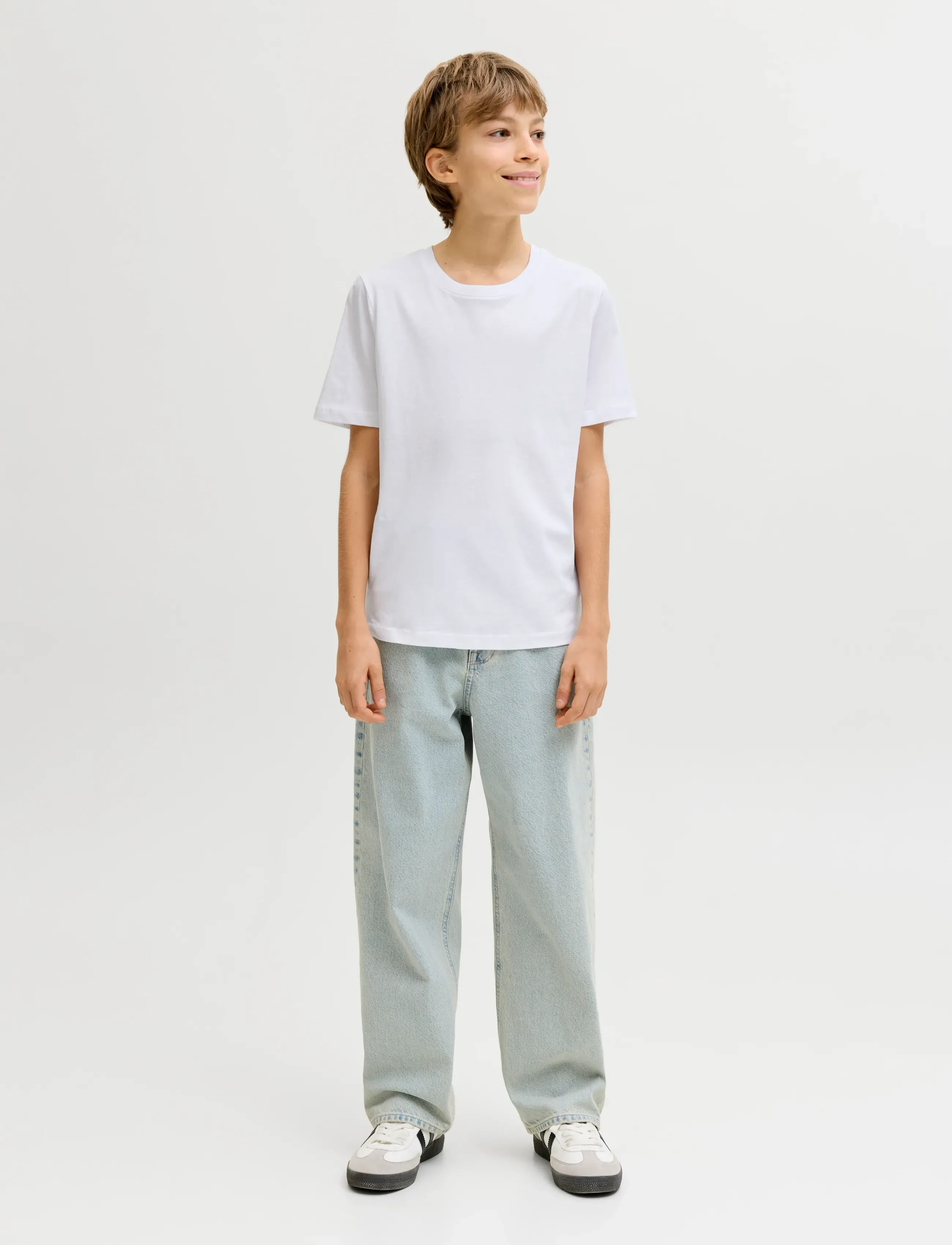 Jack & Jones - JJEORGANIC BASIC TEE SS 3PK MP NOOS JNR - t-krekli ar īsām piedurknēm - white - 4