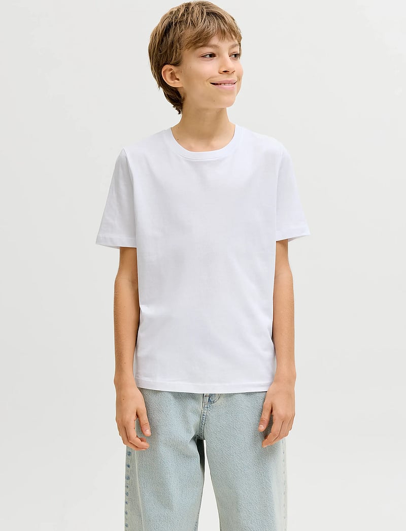Jack & Jones - JJEORGANIC BASIC TEE SS 3PK MP NOOS JNR - marškinėliai trumpomis rankovėmis - white - 5