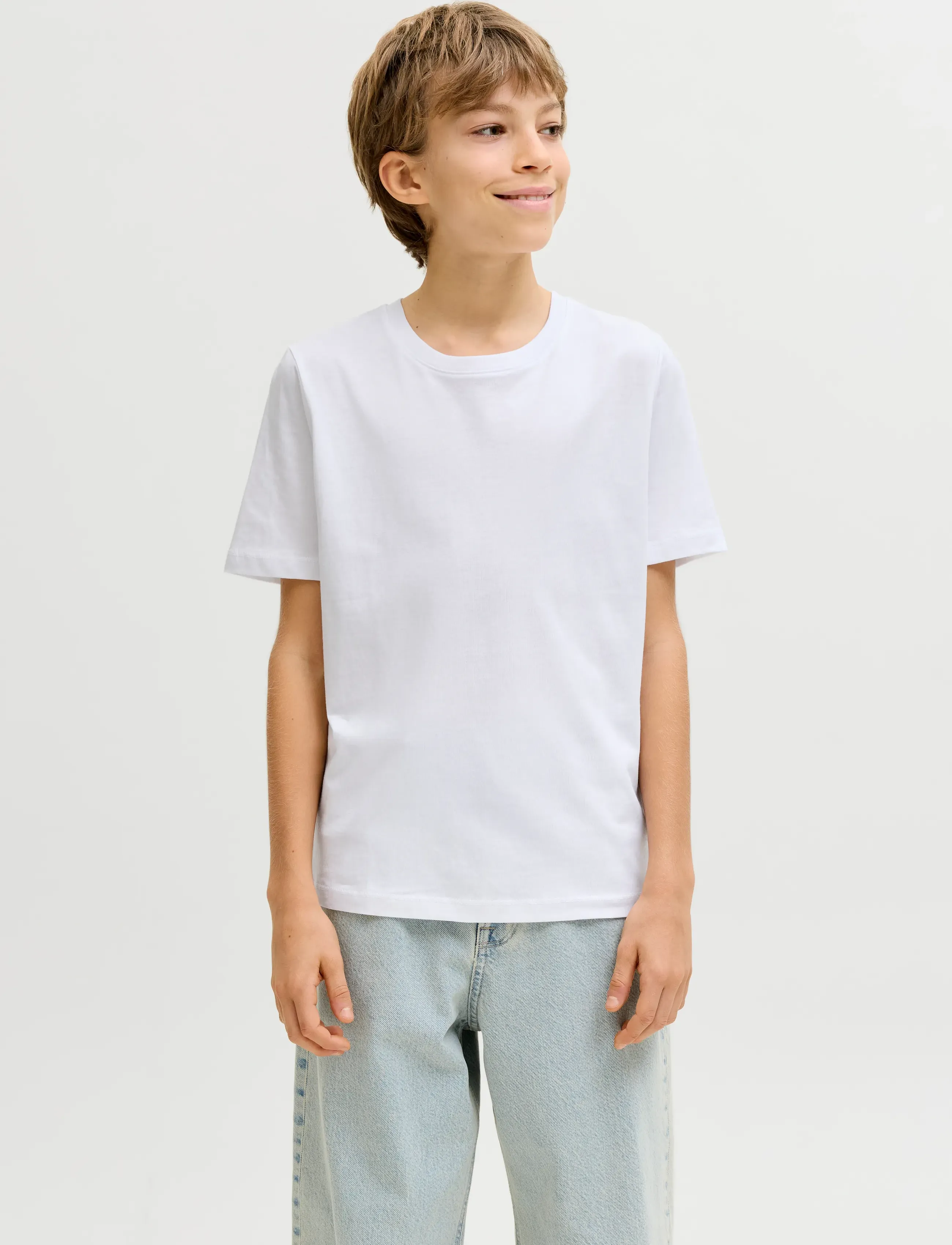 Jack & Jones - JJEORGANIC BASIC TEE SS 3PK MP NOOS JNR - t-krekli ar īsām piedurknēm - white - 5
