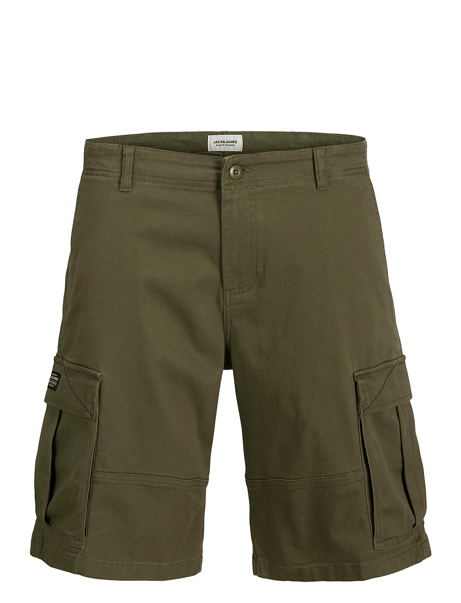Jack & Jones - JPSTCOLE JJJONNIE CARGO SHORTS JNR - cargo shorts - olive night - 0