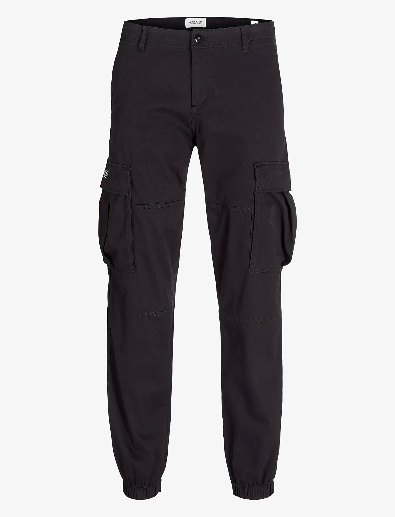 Jack & Jones - JPSTKANE JJJONNIE CUFFED CARGO MNI - cargo pants - black - 0