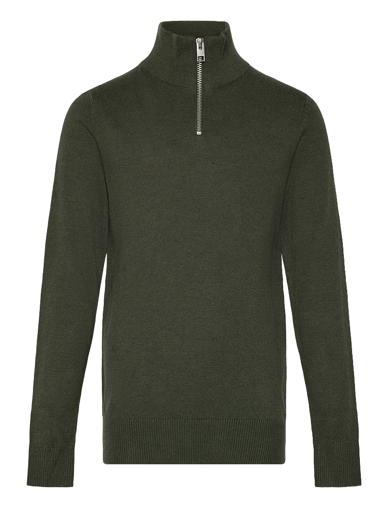 Jack & Jones - JJEEMIL KNIT HALF ZIP NOOS JNR - pullover - duffel bag - 1