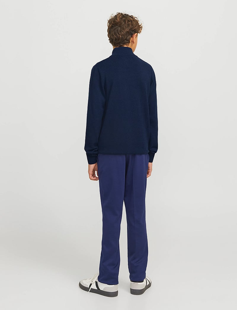 Jack & Jones - JJEEMIL KNIT HALF ZIP NOOS JNR - trøjer - navy blazer - 2