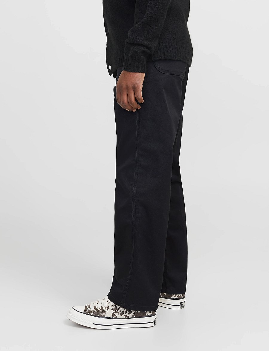 Jack & Jones - JPSTALEX CLEAN JJWORKER PANTS NOOS JNR - bukser - black - 5