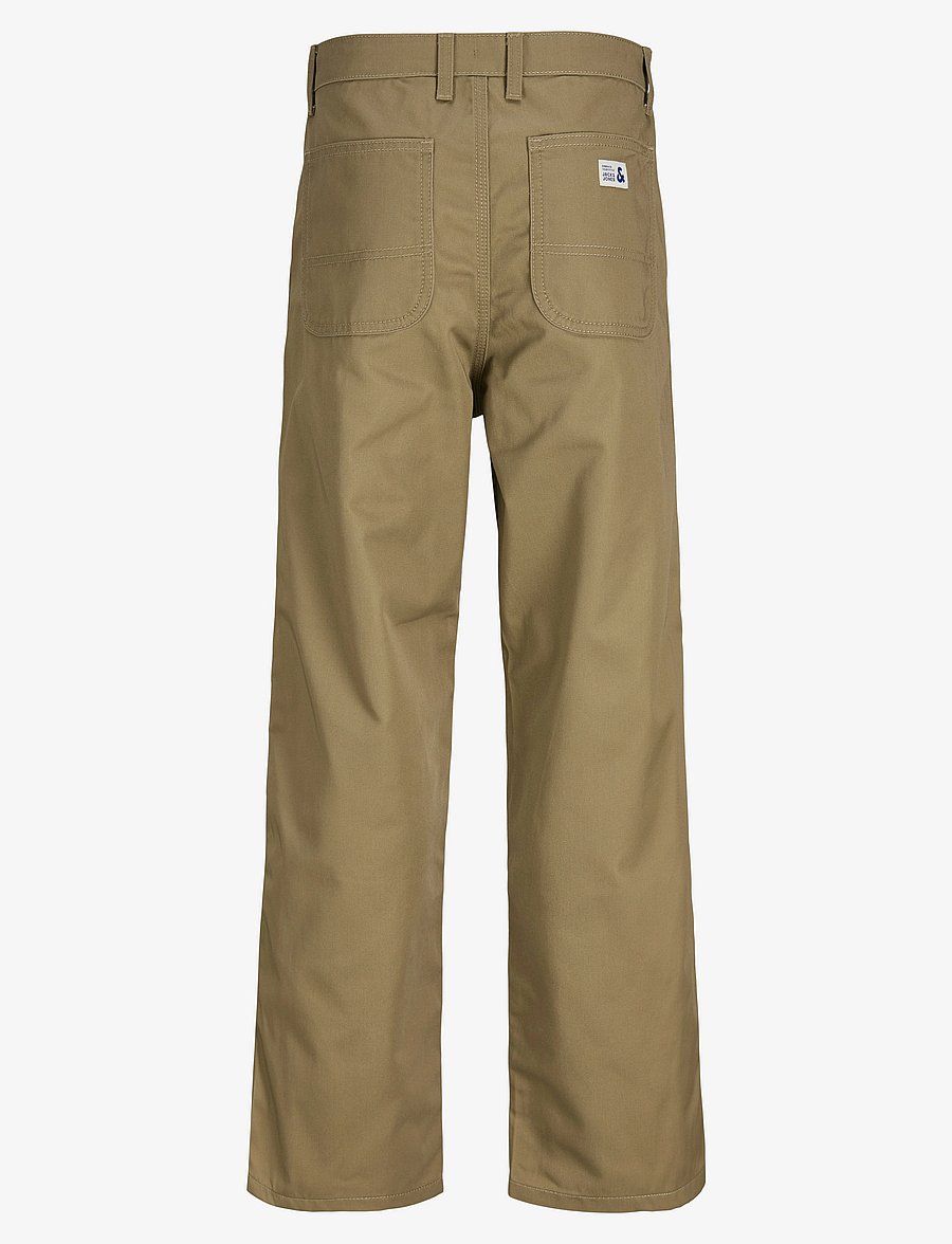 Jack & Jones - JPSTALEX CLEAN JJWORKER PANTS NOOS JNR - byxor - elmwood - 2