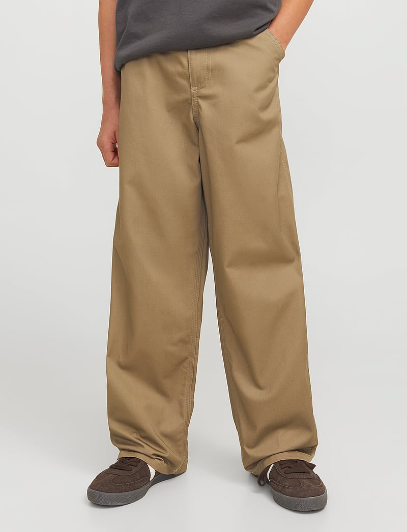 Jack & Jones - JPSTALEX CLEAN JJWORKER PANTS NOOS JNR - bukser - elmwood - 0