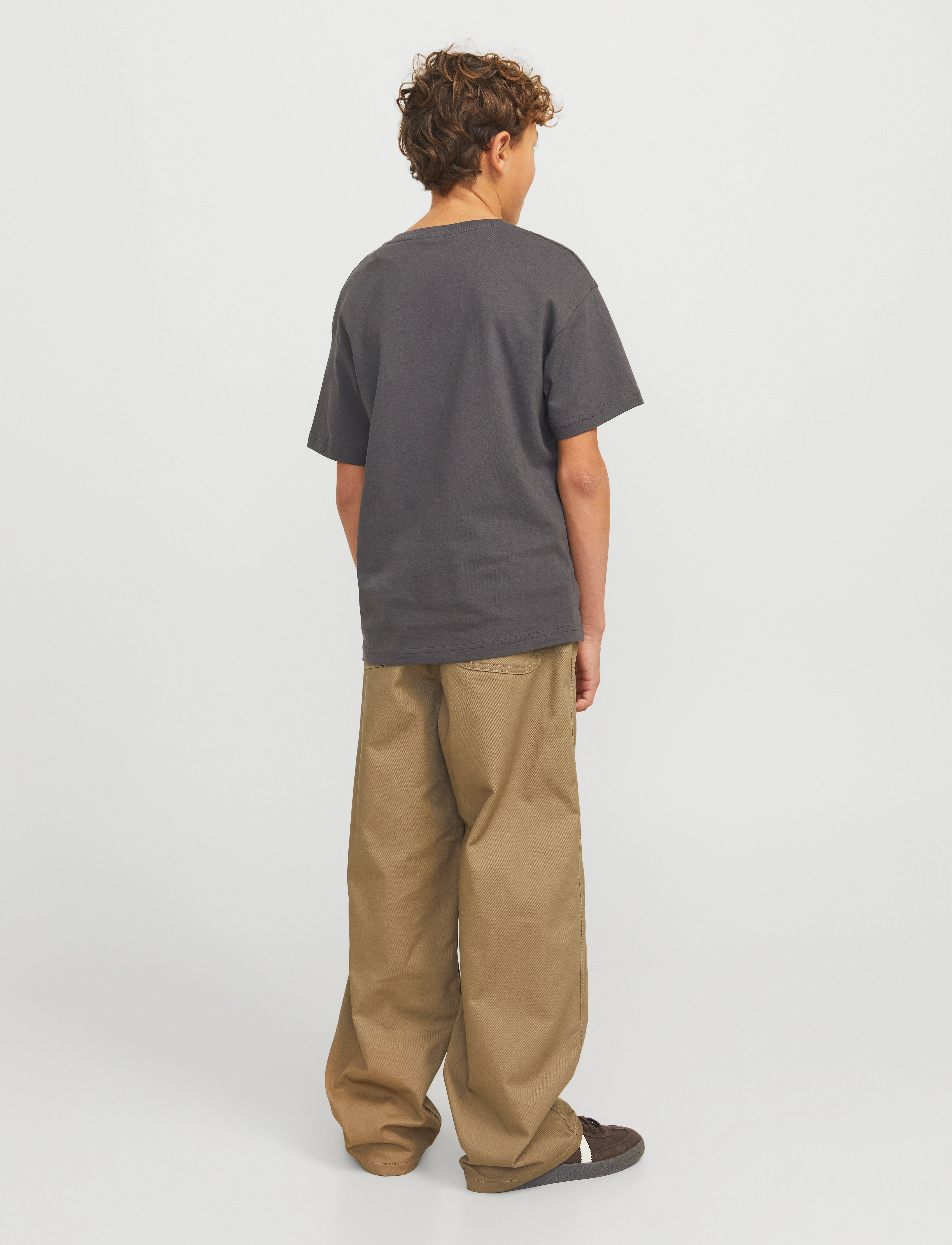 Jack & Jones - JPSTALEX CLEAN JJWORKER PANTS NOOS JNR - byxor - elmwood - 3