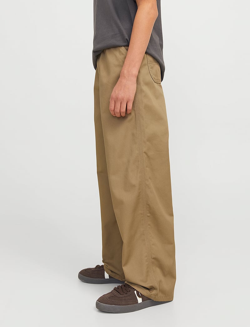 Jack & Jones - JPSTALEX CLEAN JJWORKER PANTS NOOS JNR - bukser - elmwood - 4