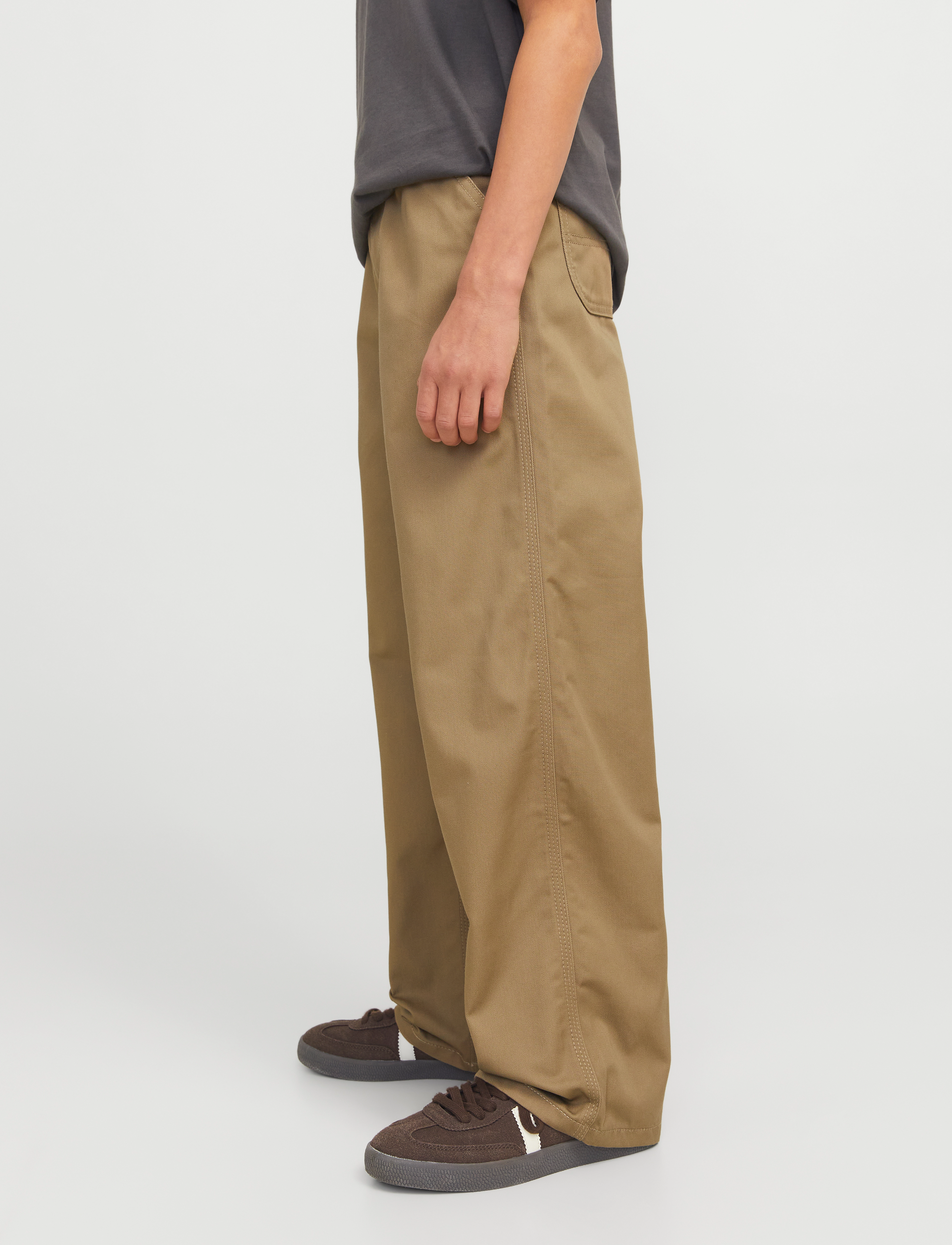 Jack & Jones - JPSTALEX CLEAN JJWORKER PANTS NOOS JNR - byxor - elmwood - 4