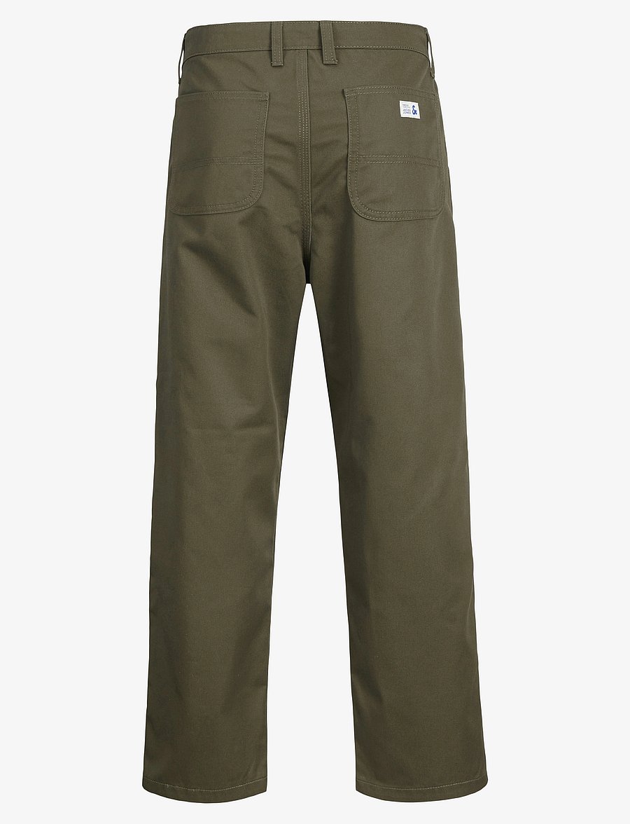 Jack & Jones - JPSTALEX CLEAN JJWORKER PANTS NOOS JNR - bukser - olive night - 2