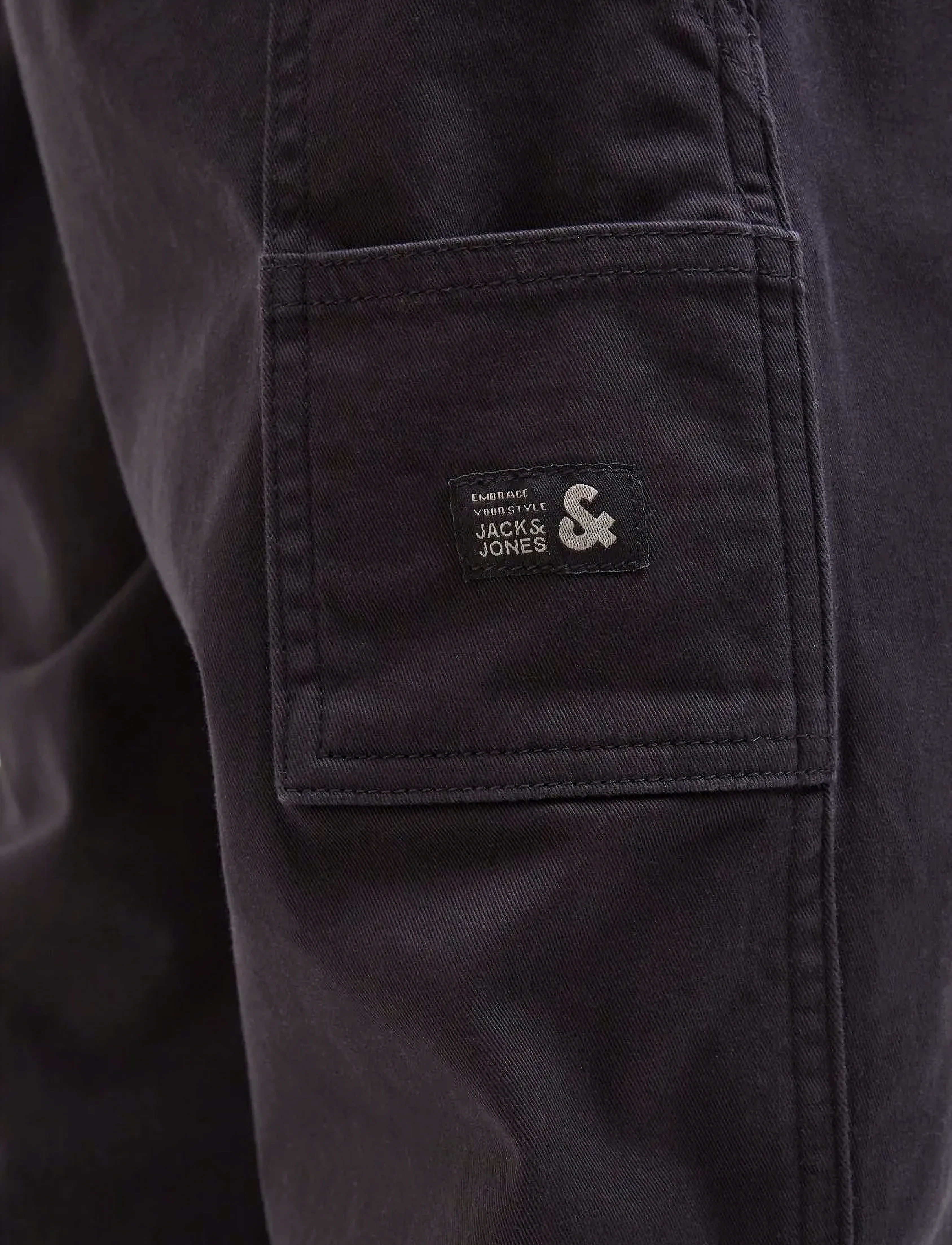 Jack & Jones - JPSTALEX CO JJCARPENTER PANTS NOOS JNR - regular jeans - black - 4