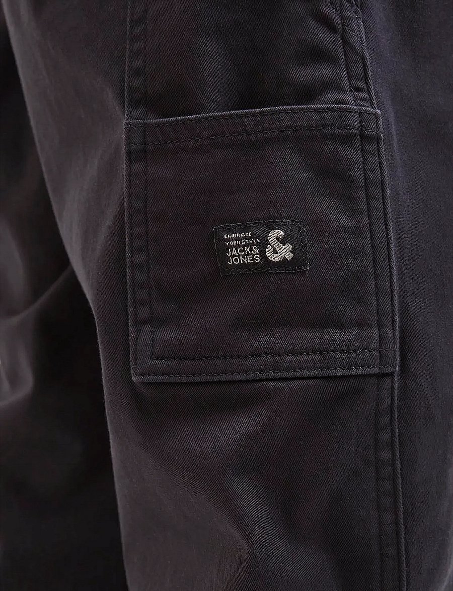 Jack & Jones - JPSTALEX CO JJCARPENTER PANTS NOOS JNR - regular jeans - black - 4
