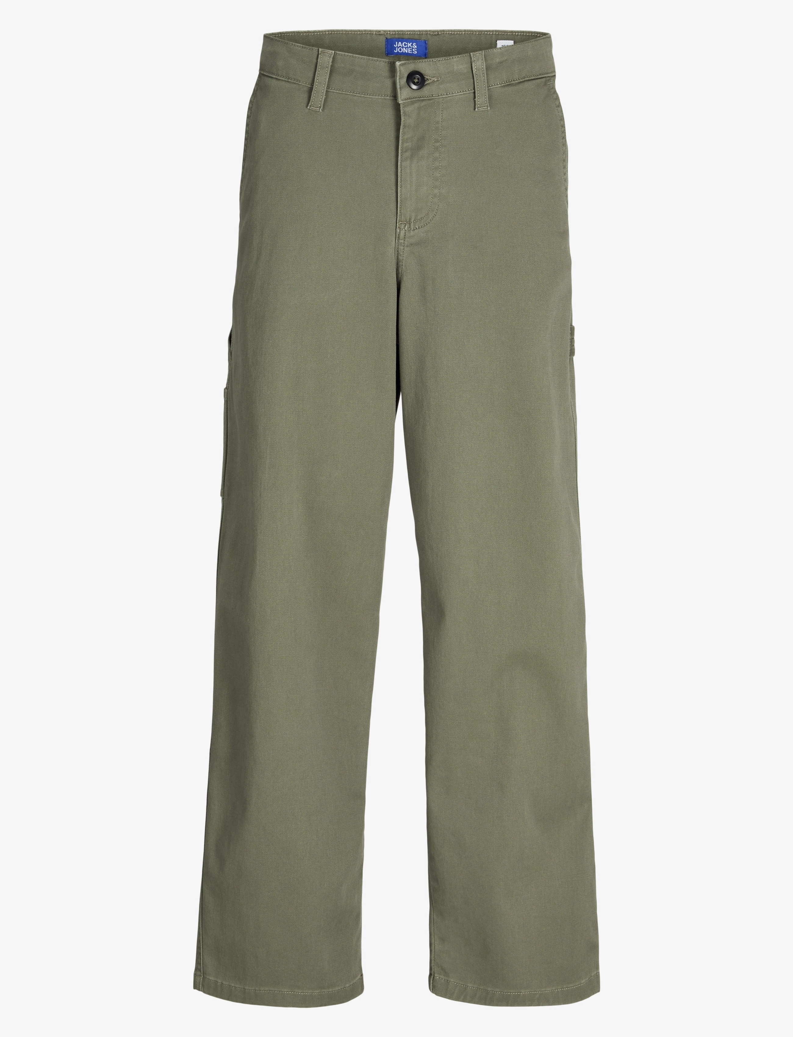 Jack & Jones JPSTALEX CO JJCARPENTER PANTS NOOS JNR - Jeans - DUSTY OLIVE / green
