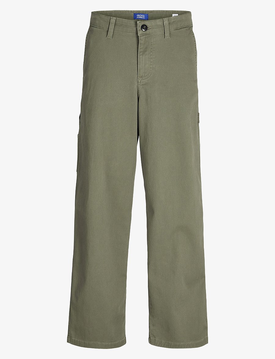 Jack & Jones - JPSTALEX CO JJCARPENTER PANTS NOOS JNR - regular piegriezuma džinsa bikses - dusty olive - 0
