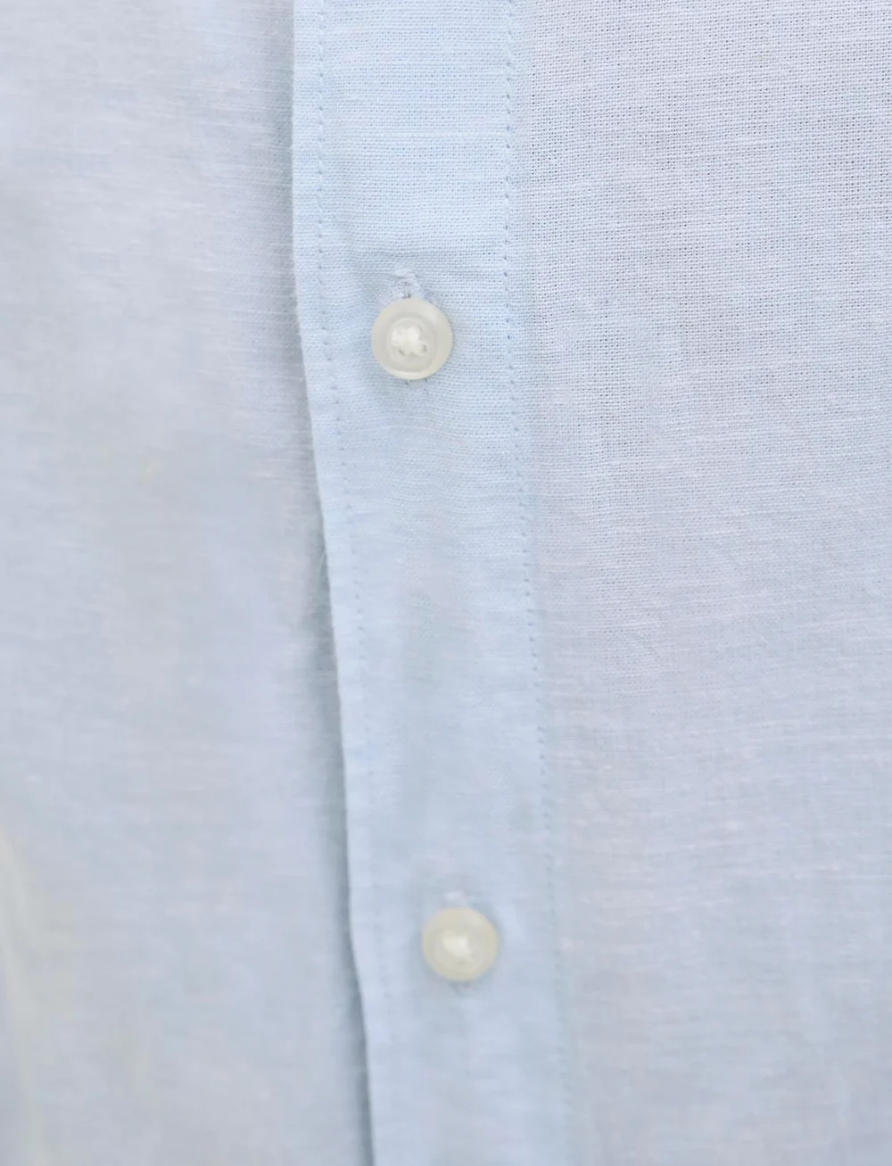 Jack & Jones - JJBREEZE LINEN BLEND SHIRT SS SN JNR - kurzärmlige hemden - chambray blue - 3