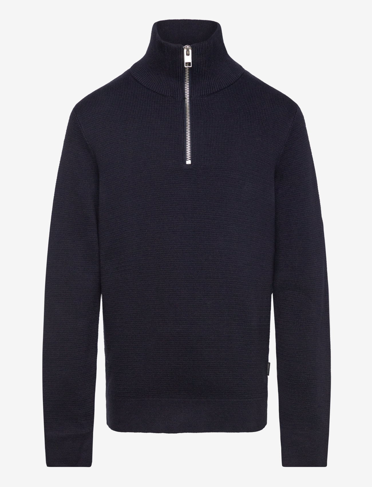 Jack & Jones - JPRBLAMILANO STITCH KNIT HALF ZIP  JNR - trøjer - night sky - 1