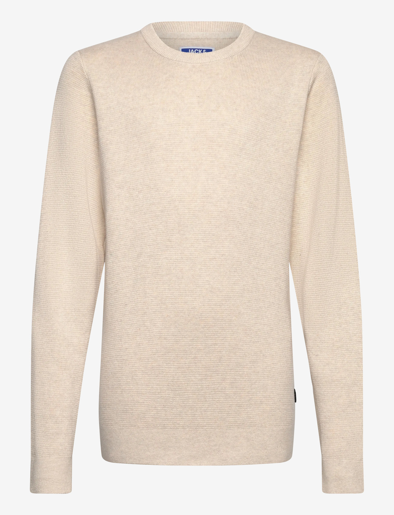 Jack & Jones - JPRBLAMILANO STITCH KNIT CREW NECK JNR - cloud dancer - 0