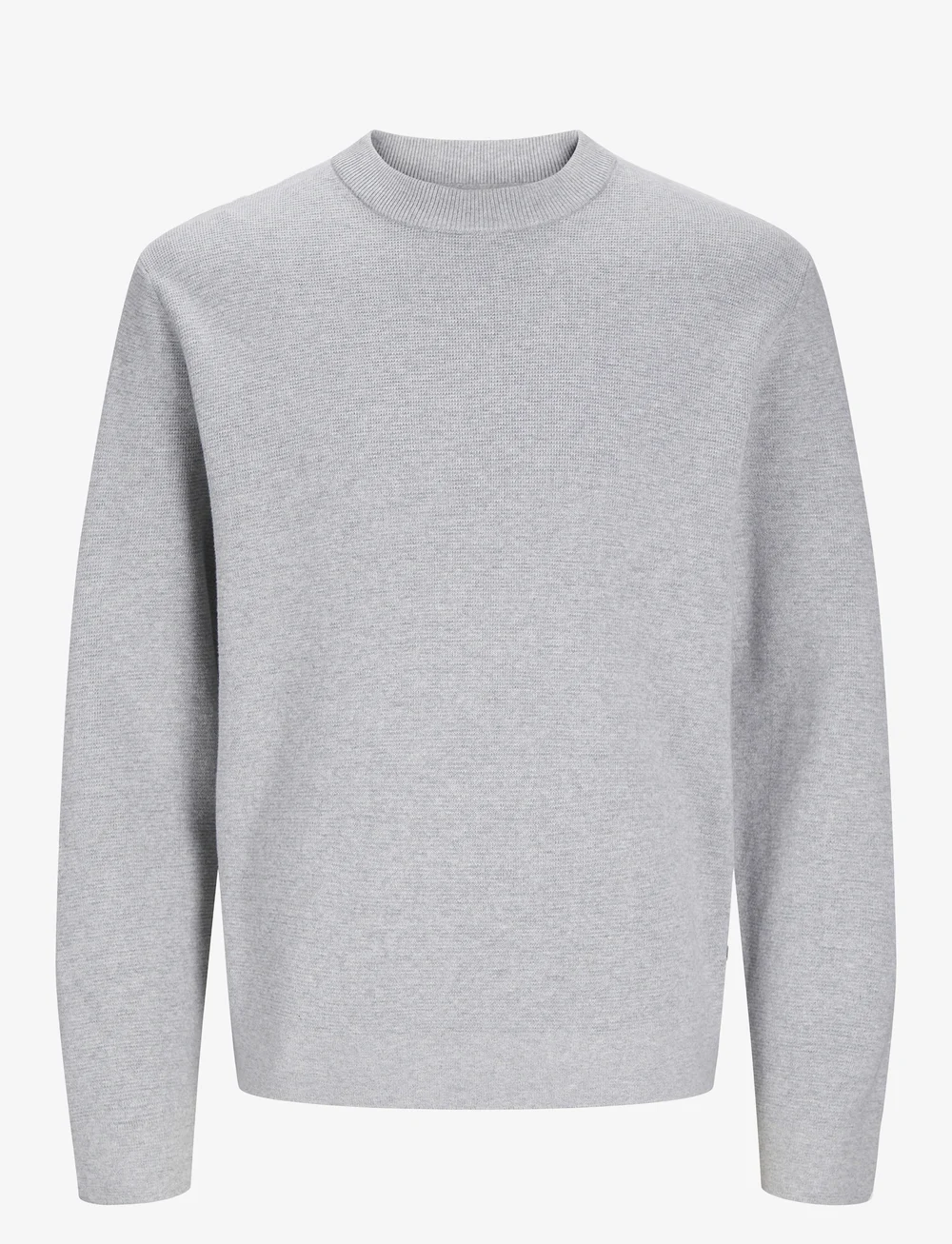Jack & Jones - JPRBLAMILANO STITCH KNIT CREW NECK JNR - pullover - light grey melange - 1