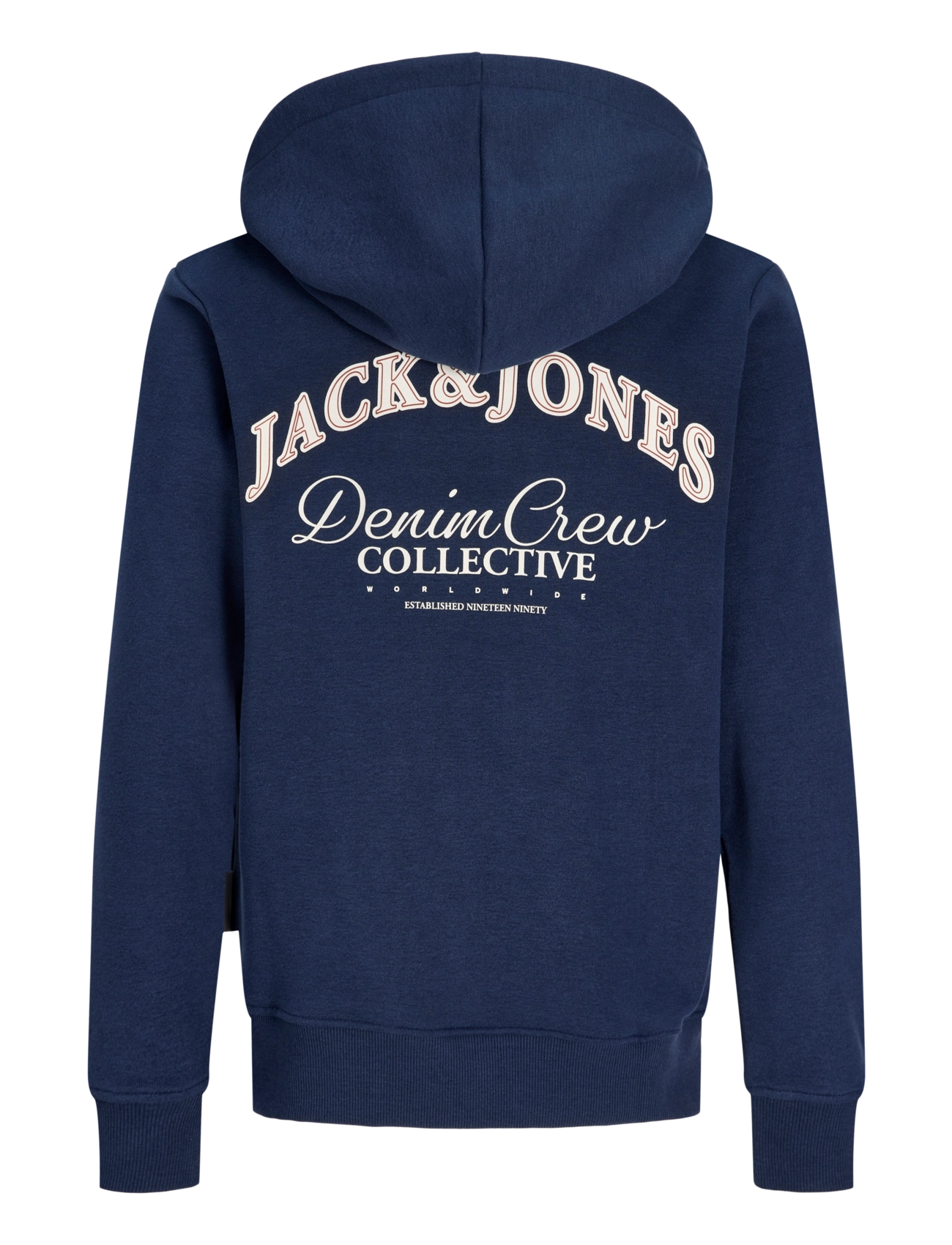 Jack & Jones - JJEBRANDES BACKP RELAXED SWEAT H SN JNR - kapuzenpullover - navy blazer - 1