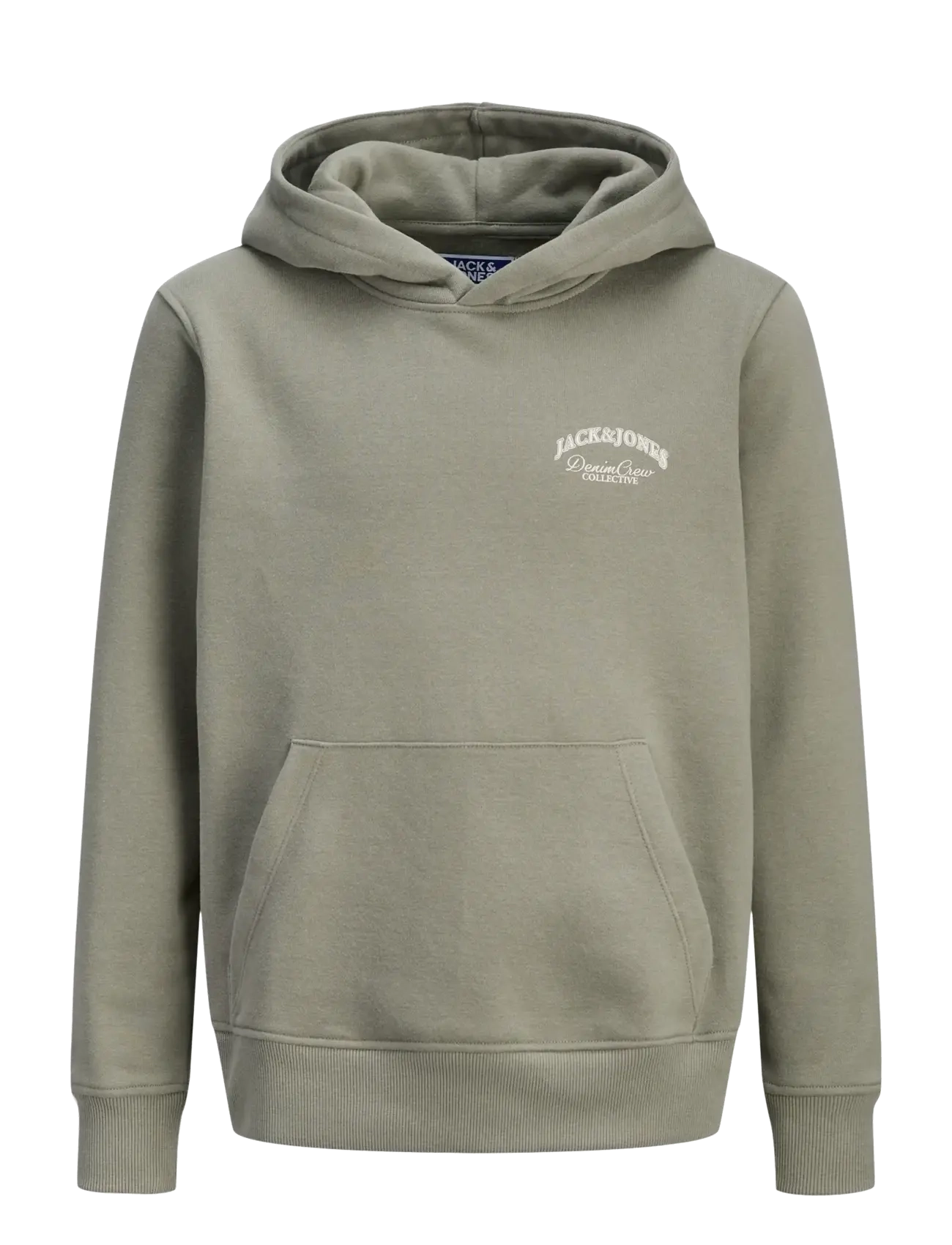Jack & Jones JJEBRANDES BACKP RELAXED SWEAT H SN JNR - Kleidung - VETIVER / khaki/green