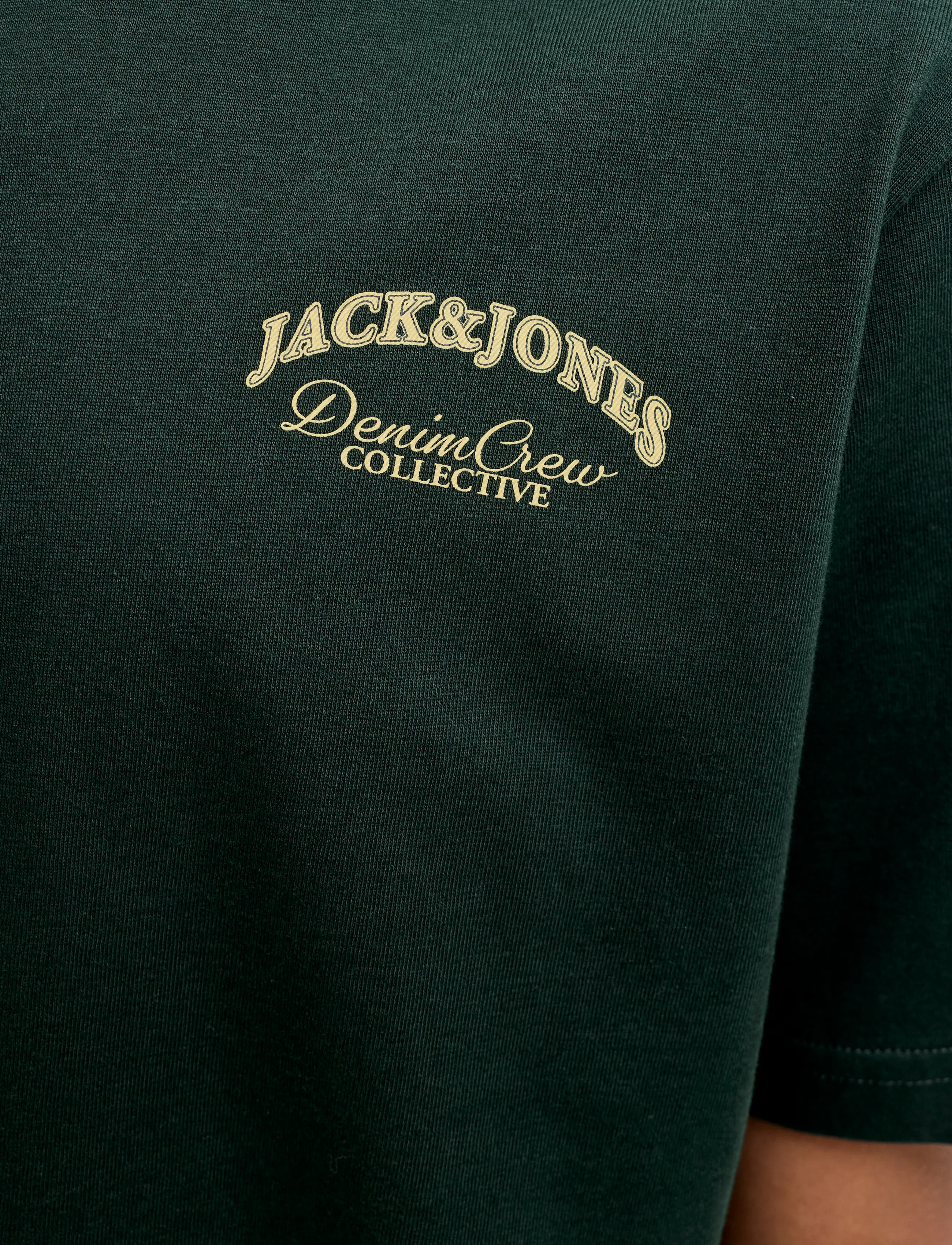Jack & Jones - JJEBRANDES BACKP RELAXED TEE SS SN JNR - lühikeste varrukatega t-särgid - scarab - 5