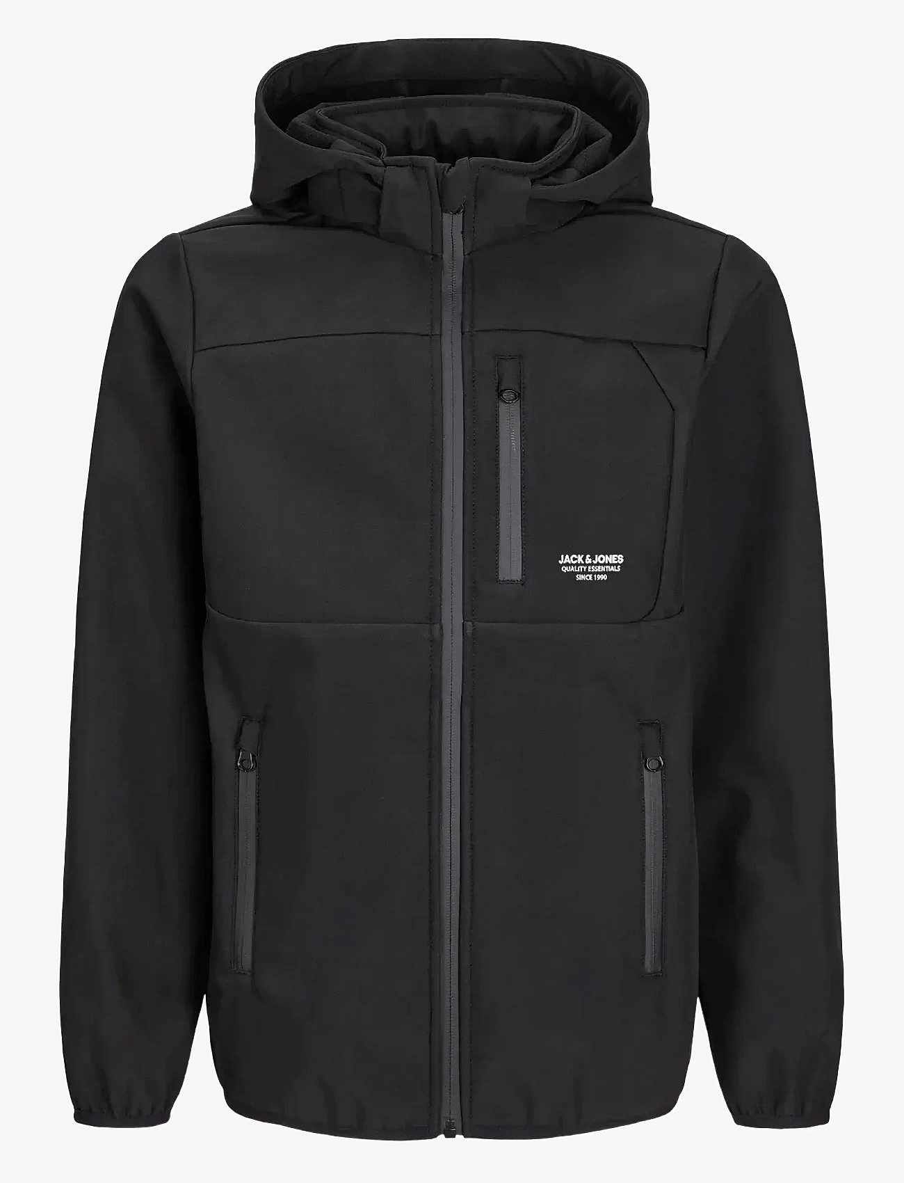 Jack & Jones - JJETHEO SOFTSHELL JACKET NOOS JNR - herbstjacken - black - 0