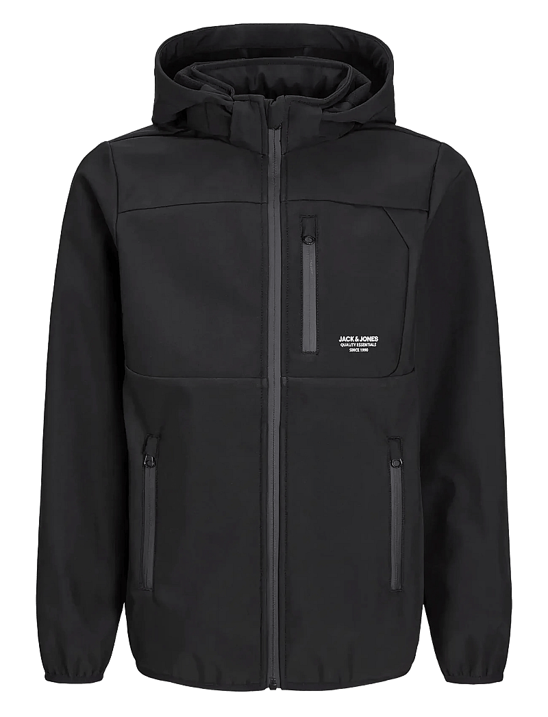 Jack & Jones - JJETHEO SOFTSHELL JACKET NOOS JNR - kurtki softshell - black - 1