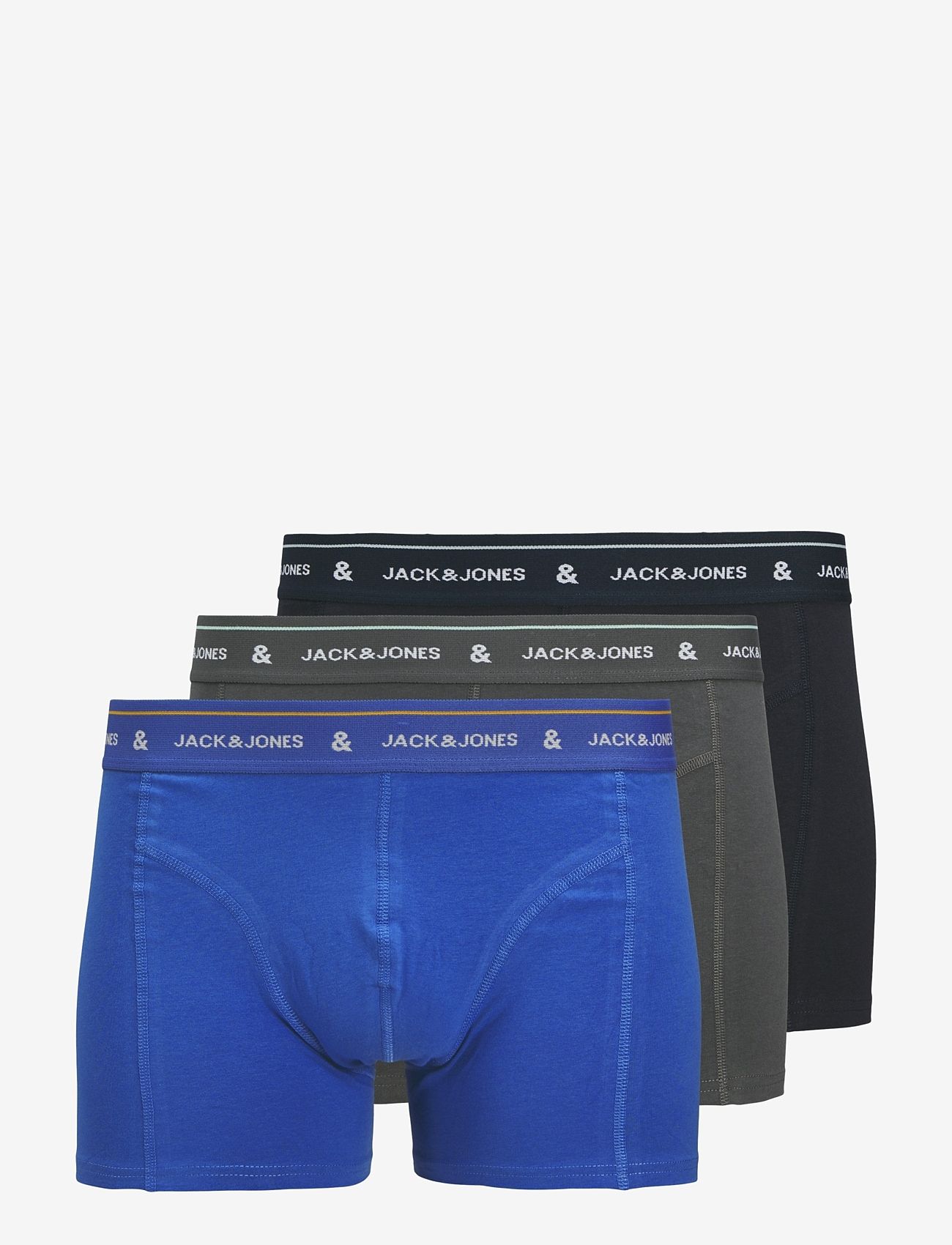 Jack & Jones - JACRON SOLID TRUNKS 3 PACK JNR - sky captain - 0