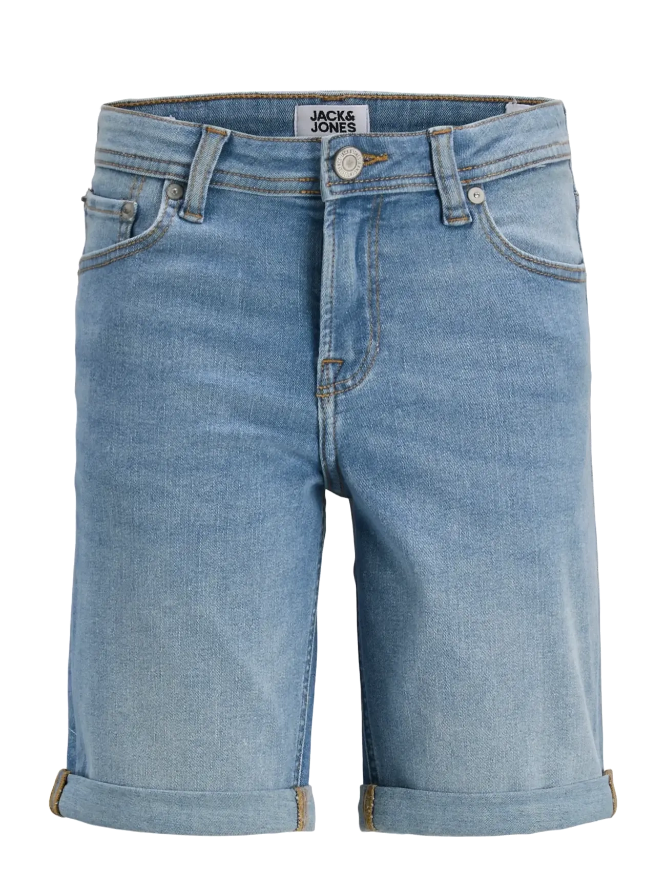 Jack & Jones JJIRICK JJORIGINAL SHORTS AT 330 JNR - Lühikesed püksid - BLUE DENIM / blue
