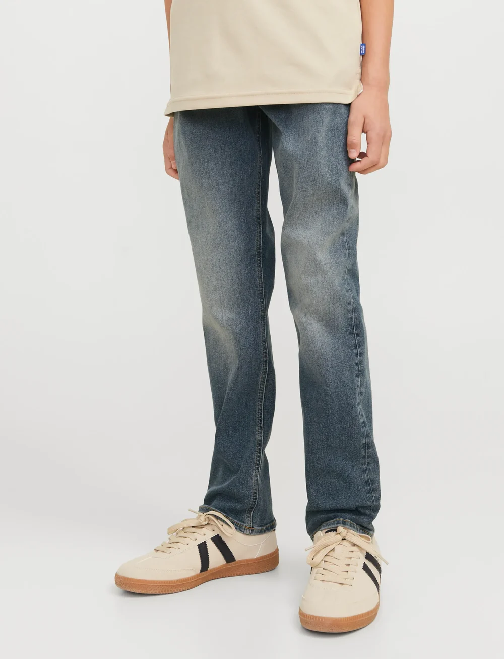 Jack & Jones - JJICLARK JJORIGINAL AKM 049 NOOS JNR - regular jeans - blue denim - 0
