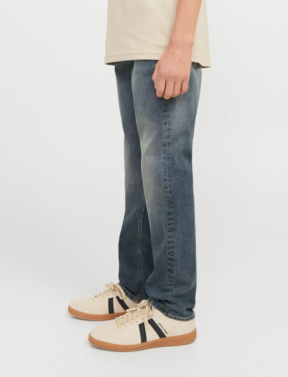 Jack & Jones - JJICLARK JJORIGINAL AKM 049 NOOS JNR - regular jeans - blue denim - 5