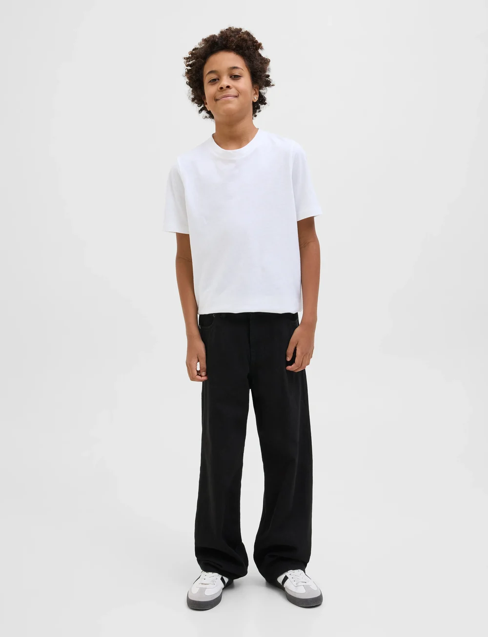 Jack & Jones - JJIALEX JJORIGINAL SQ 740 NOOS JNR - regular jeans - black denim - 0