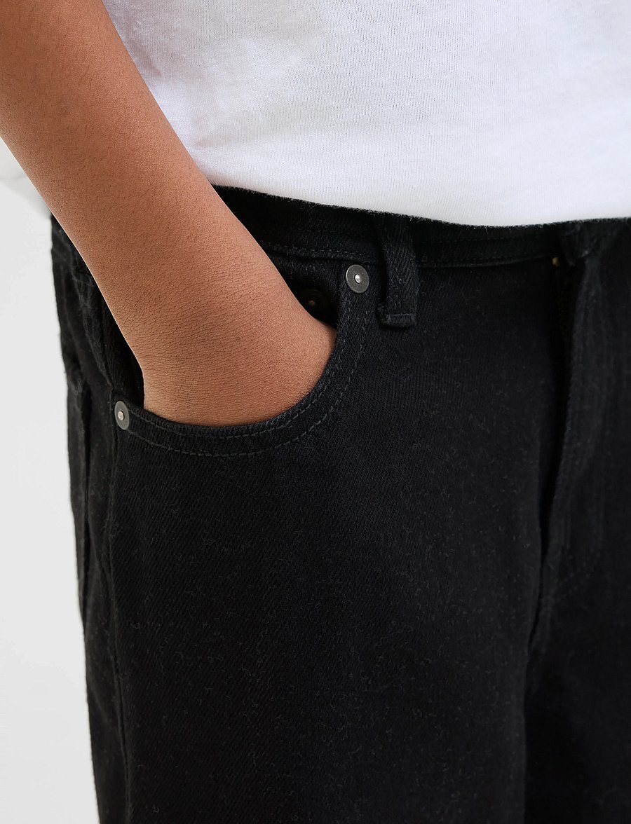 Jack & Jones - JJIALEX JJORIGINAL SQ 740 NOOS JNR - regular jeans - black denim - 4