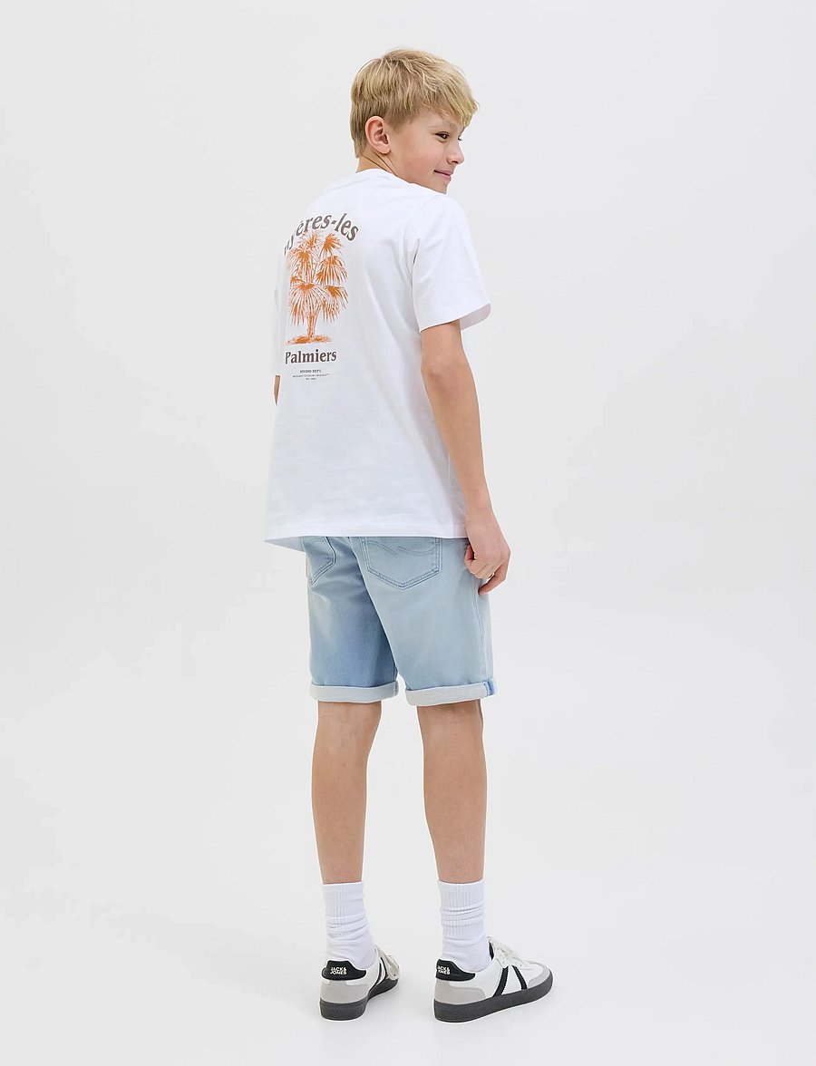 Jack & Jones - JJIRICK JJICON SHORTS GE 118 I.K SN JNR - short en jeans - blue denim - 3