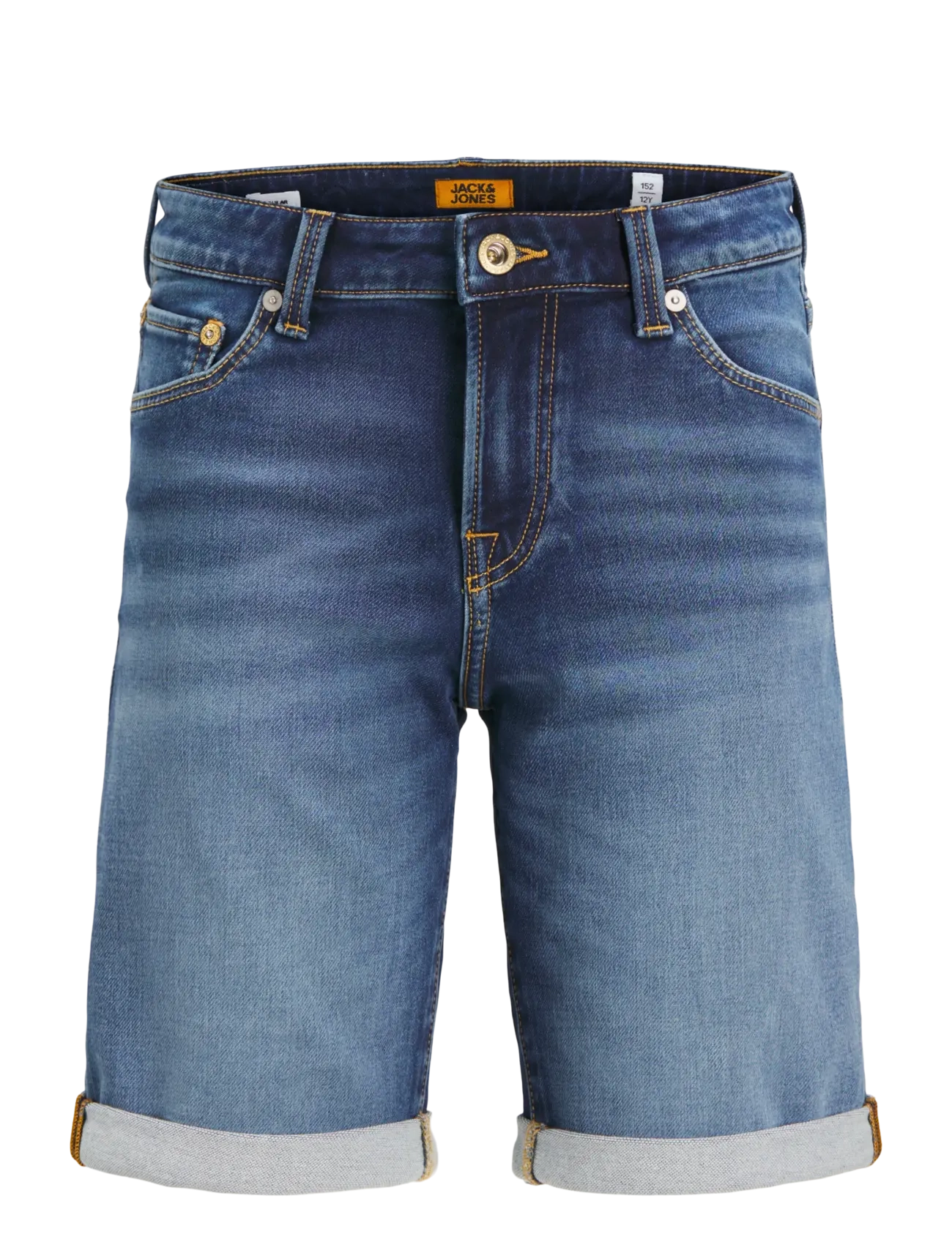 JACK & JONES Jjirick Jjicon Shorts Ge 132 I.k Sn Jnr Blau - 128 - Kinder