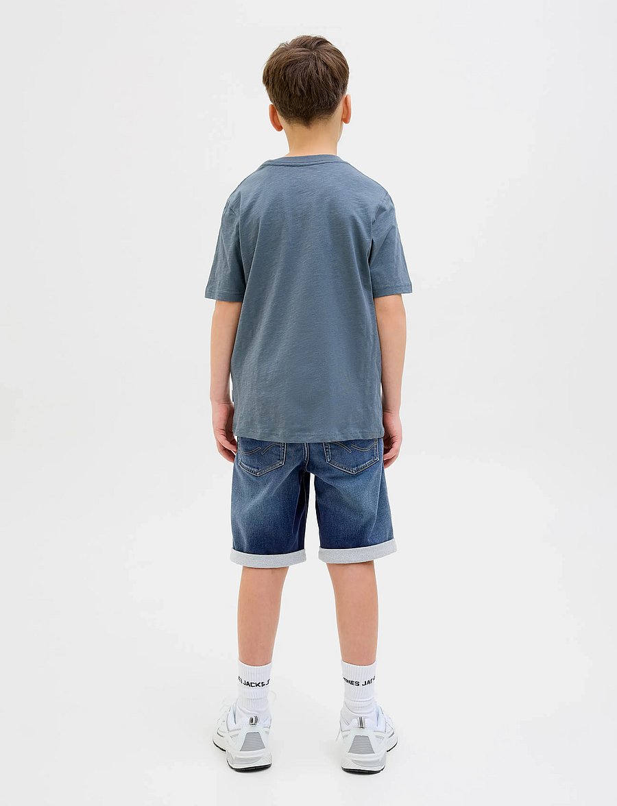 Jack & Jones - JJIRICK JJICON SHORTS GE 132 I.K SN JNR - short en jeans - blue denim - 3