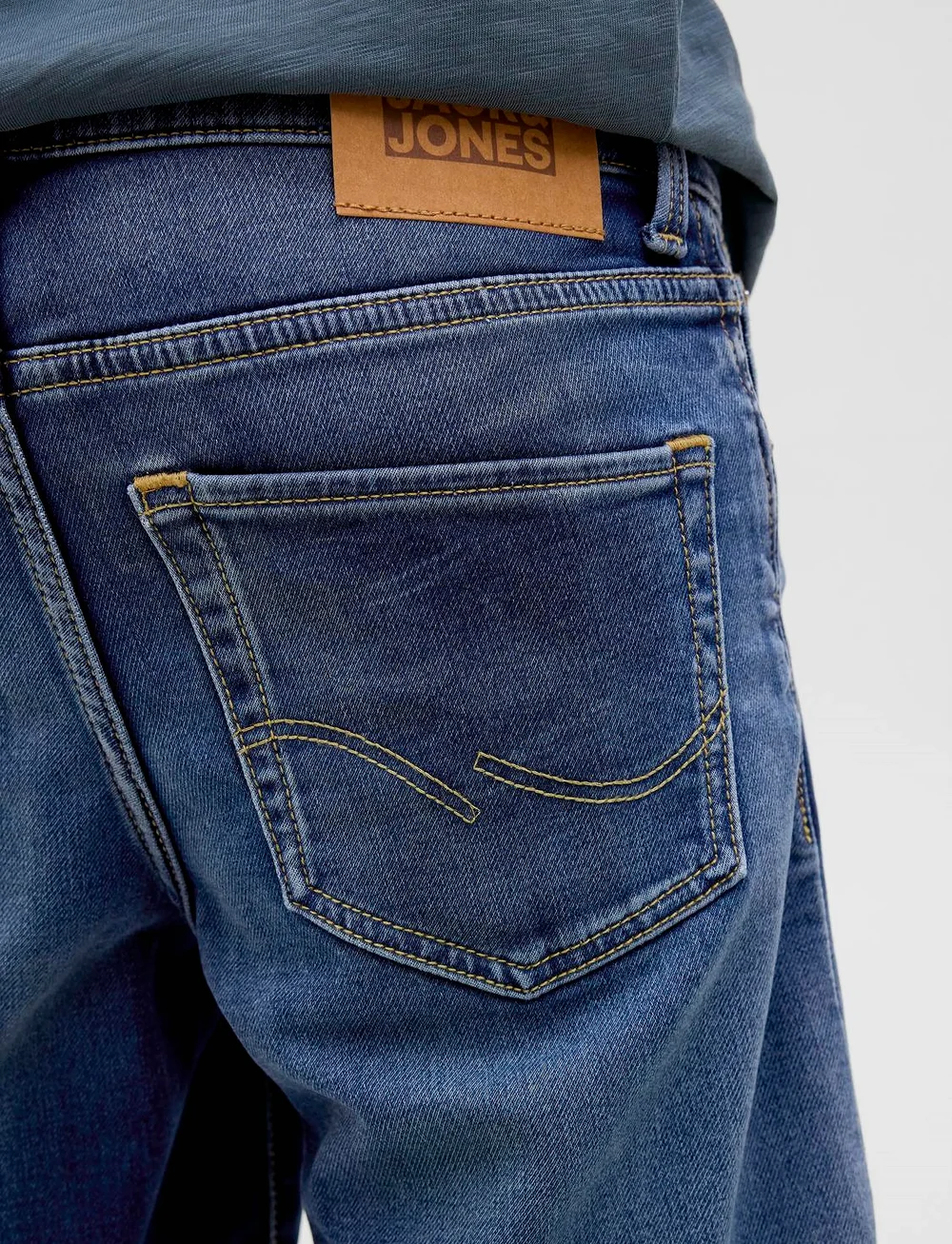 Jack & Jones - JJIRICK JJICON SHORTS GE 132 I.K SN JNR - jeansshorts - blue denim - 4