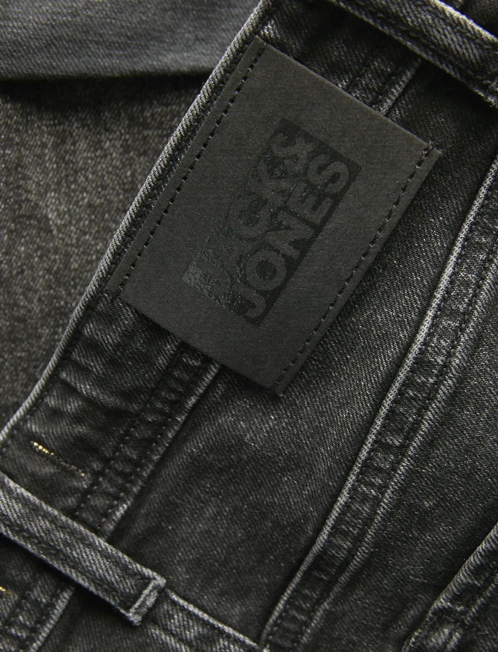 Jack & Jones - JJIRICK JJORIGINAL SHORTS AM 360 SN JNR - jeansshorts - black denim - 4